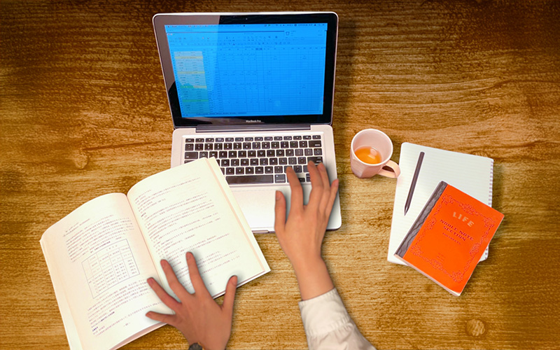 資格の勉強のイメージ