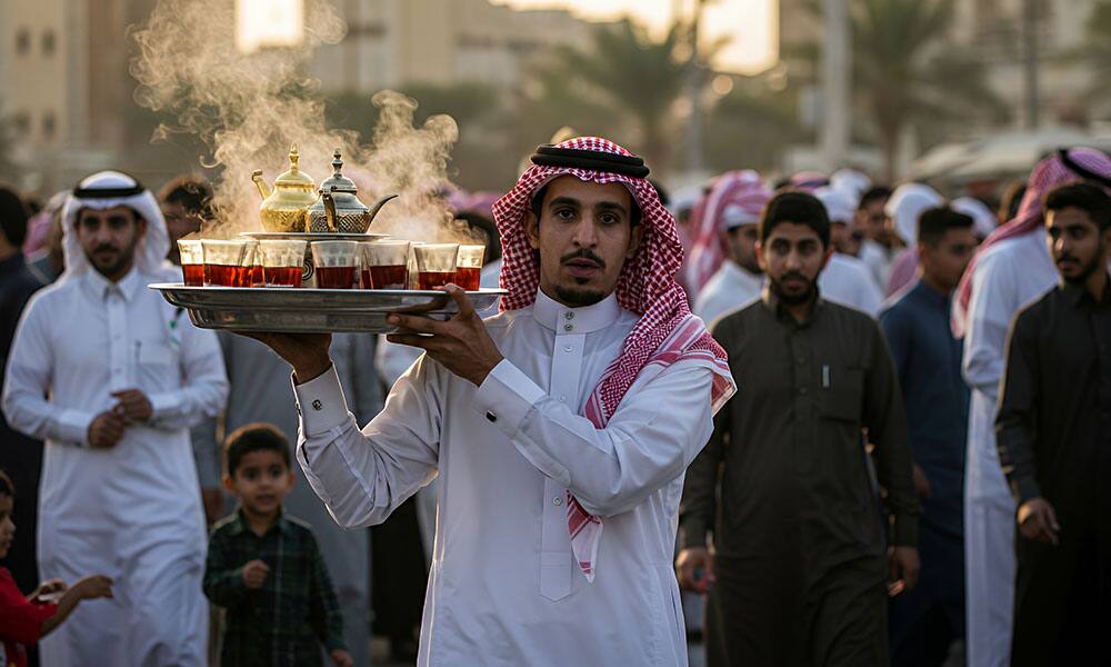 アラブ世界のお祝いパーティー
